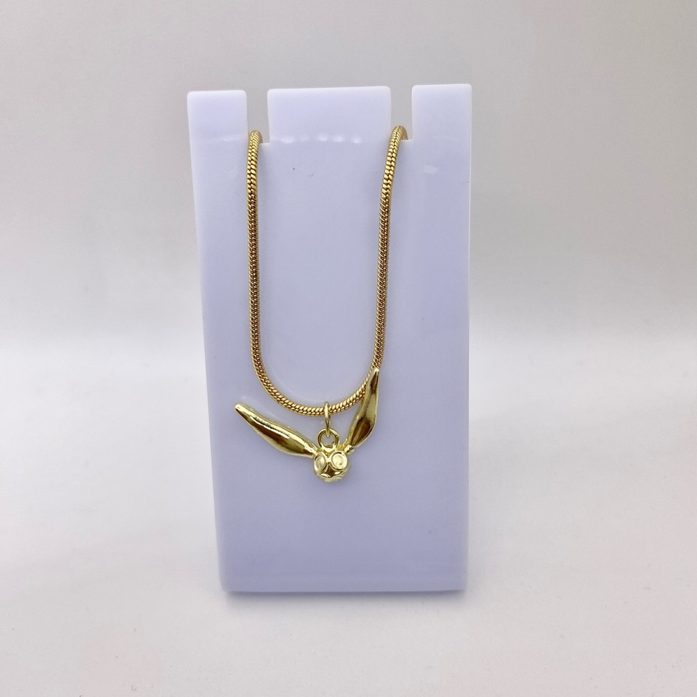 Harry Potter inspired Golden Snitch necklace handmade NWT
